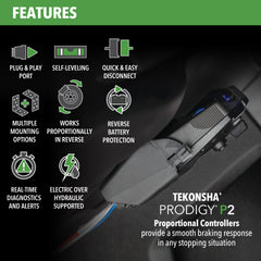 Tekonsha Prodigy P2 self-leveling design maintains correct orientation