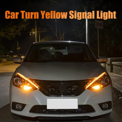TEKSHINNY dual-color DRL with white plus optional color modes for daytime use.