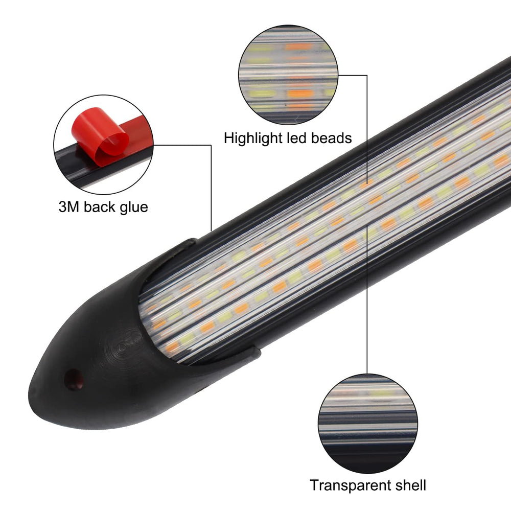 TEKSHINNY 12V-compatible LED strip for cars, SUVs, and trucks.