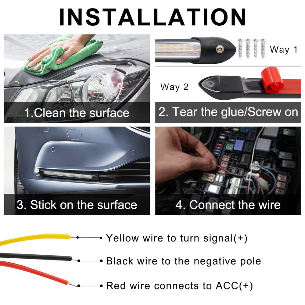 TEKSHINNY LED strip with strong 3M adhesive backing for easy mounting.