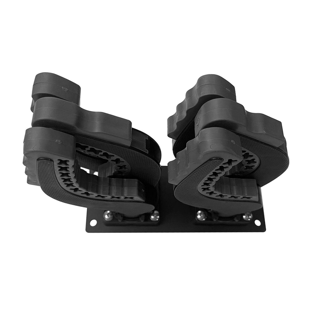 Telfair defender rack minimizes ride vibration effects on firearms