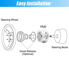 TEMSONE quick-disassembly feature allows wheel removal with minimal effort