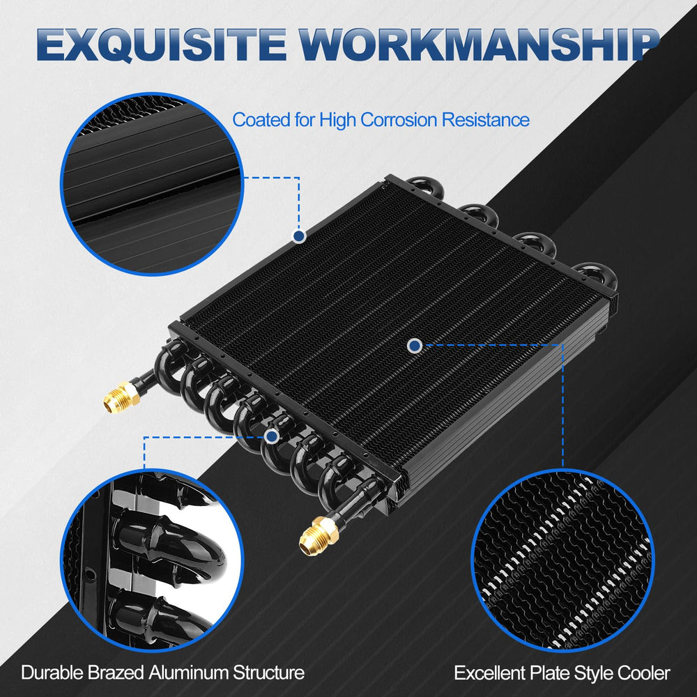 TEMSONE universal black finish provides a versatile under-hood look with low visibility.