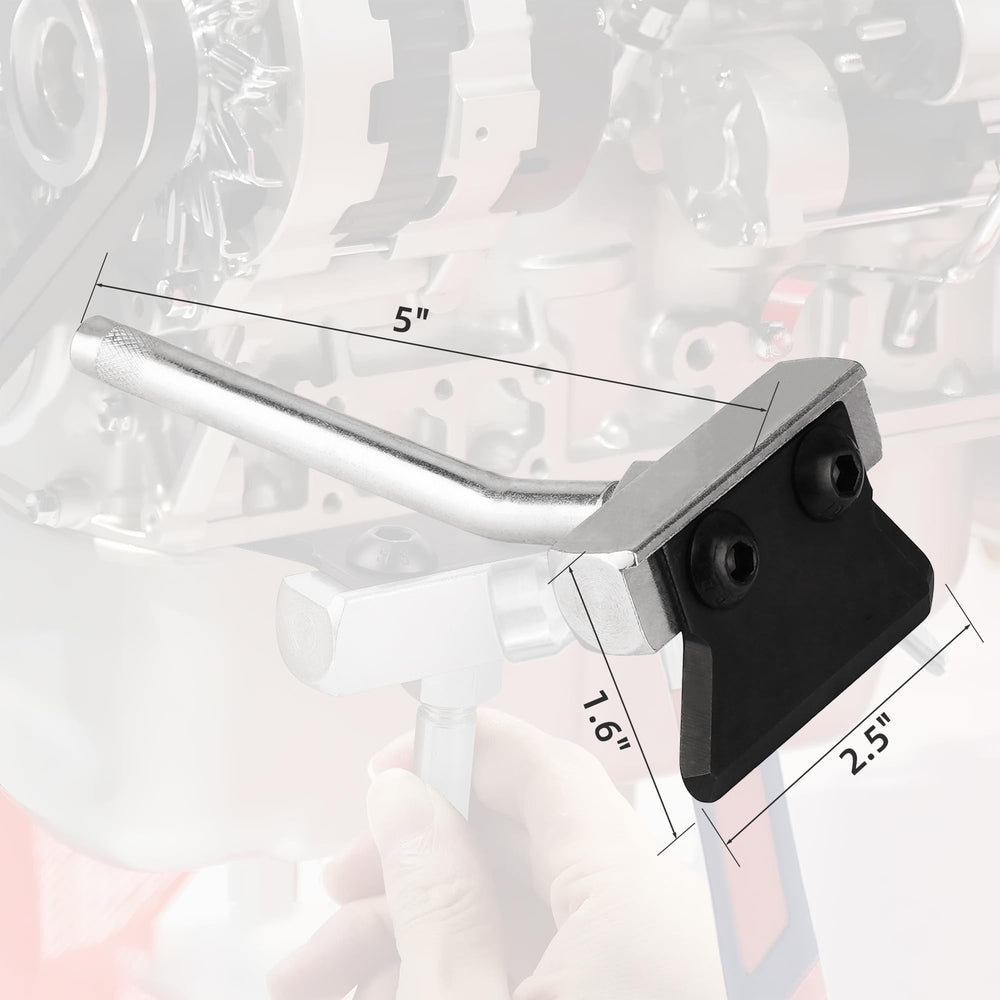 TENGBASE compact design tool shown in tight engine bay for easy access.