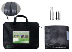 Tentproinc cooling shade area demonstrates cooler comfort under sun.