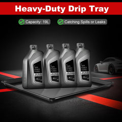Teodute multi-use tray serves as car drip pan and more