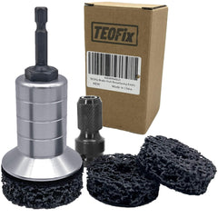 Clean hub surface after treatment improves wheel balance and ride feel