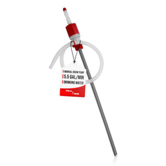 TERA PUMP 55-gallon drum pump in action for rapid liquid transfer