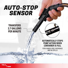 TERA PUMP 5th Gen metal impeller cover protects against debris during fueling.