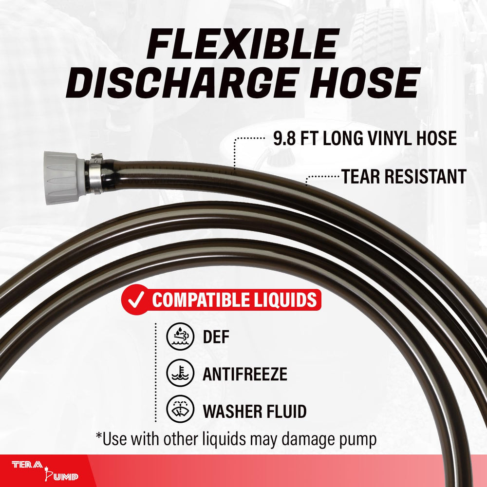 TERA PUMP bung adapter included for compatibility.