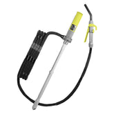 TERA PUMP fuel transfer pump with quick flow nozzle for fast transfers