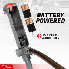 TERA PUMP quick stop nozzle enables precise flow during refueling.