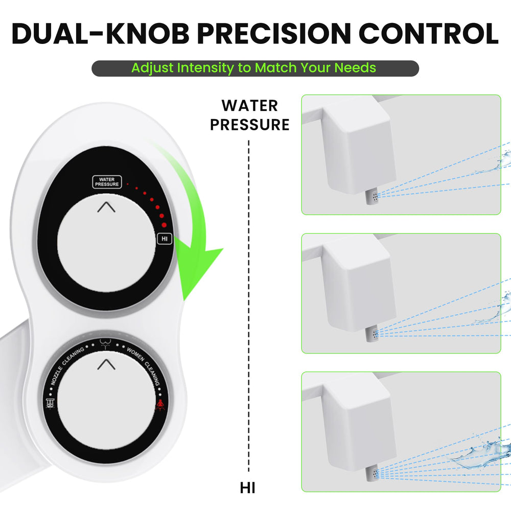 Easy installation on most RV toilets with the Terapaton bidet attachment