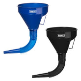 Terbold blue 2-pack automotive funnel in car emergency kit for on-the-go top-offs