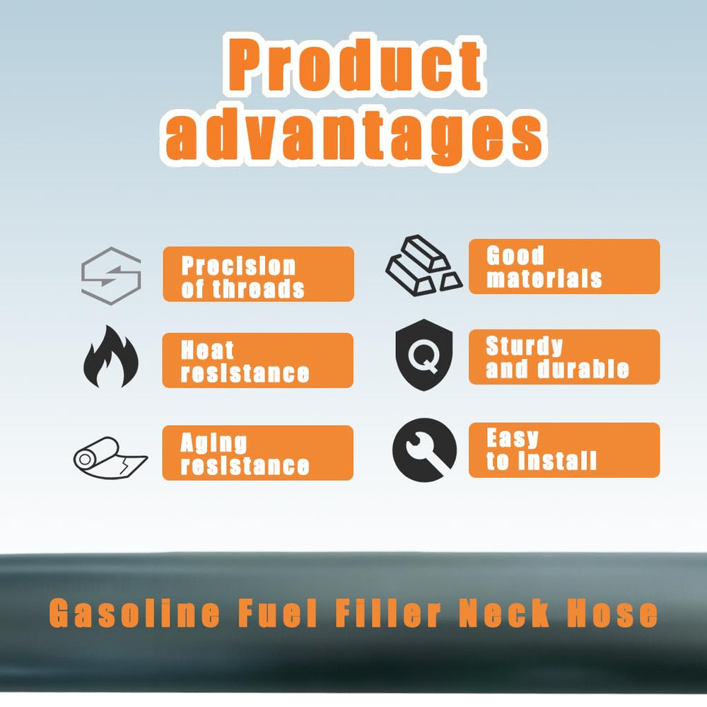 TERLIGSK nitrile tube construction offers fuel resistance and durability.