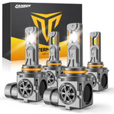 Termitor 9005/9006 bulbs emit bright setup for better night visibility
