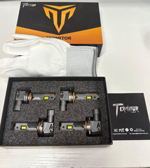 Termitor 9005/9006 bulbs aerospace aluminum durability