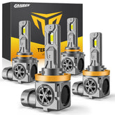 Termitor bulbs emit 6500K cool white light for crisp nighttime visibility.