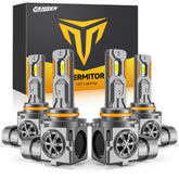 Termitor 9005/9006 bulbs brightness set enhances night visibility and safety.