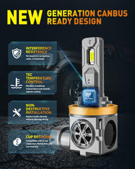 Termitor H11 daylight-like illumination for day-like visibility.