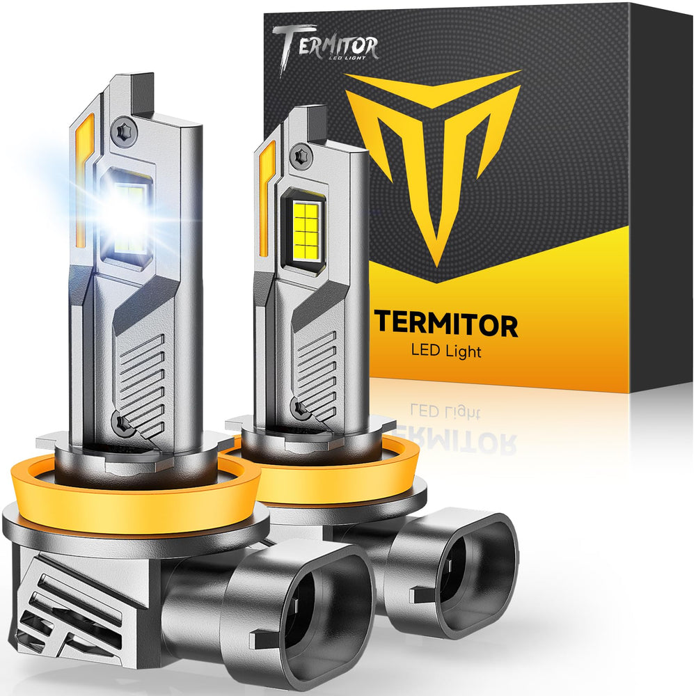 Termitor fog light with 360° beam adjustment for precise directional lighting