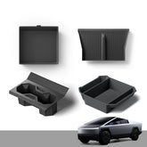TESCYBERMODS center console organizer fits Cybertruck for quick access to small items
