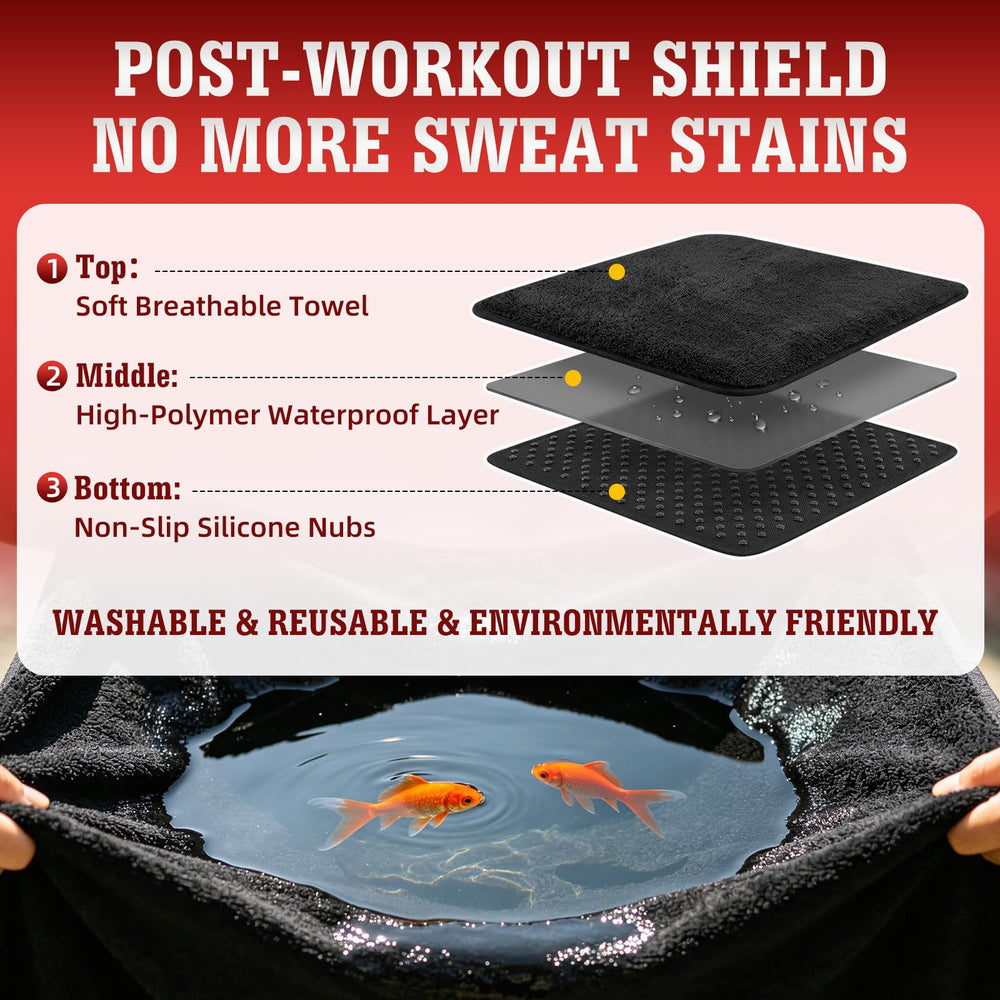 TESFEEL full coverage front bucket seat protects against sweat and dirt.