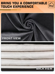 TESFEEL headrest slip-over design for quick setup and removal