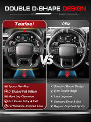 TESFEEL luxury interior upgrade elevates cabin aesthetics and vibe.