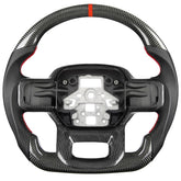 TESFEEL real carbon fiber steering wheel for F-150 enhances sport interior style