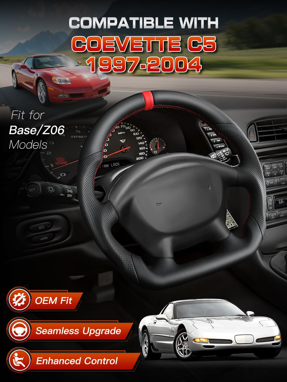TESFEEL C5 wheel is a direct replacement wheel-only package