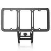 TesFram Highland anti-theft lock secures the Model 3 front plate