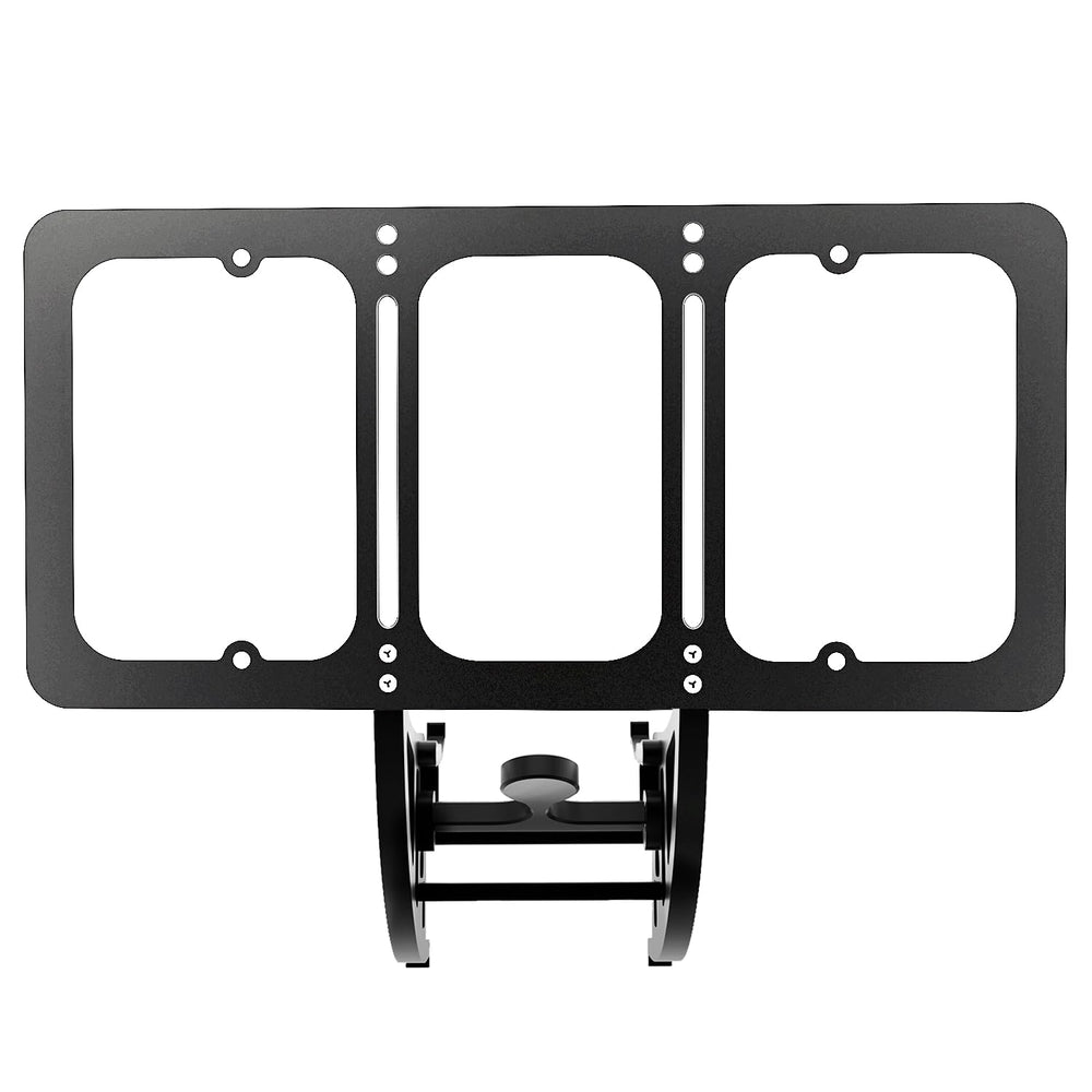 TesFram front plate mount in aluminum for precise Model X fit