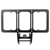 TesFram front plate mount in aluminum for precise Model X fit