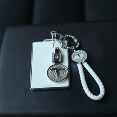 Tesheer emblem gift pack offers premium style for Tesla owners.
