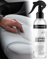 TesLiner Tesla Leather Ceramic Coating bottle pour for easy protection