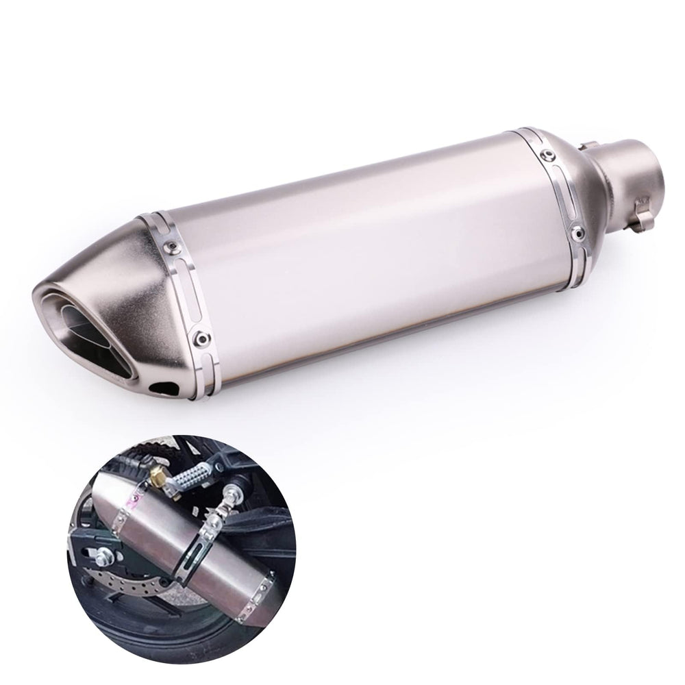 Tesmirror exhaust with removable DB killer demonstrates adjustable tone options