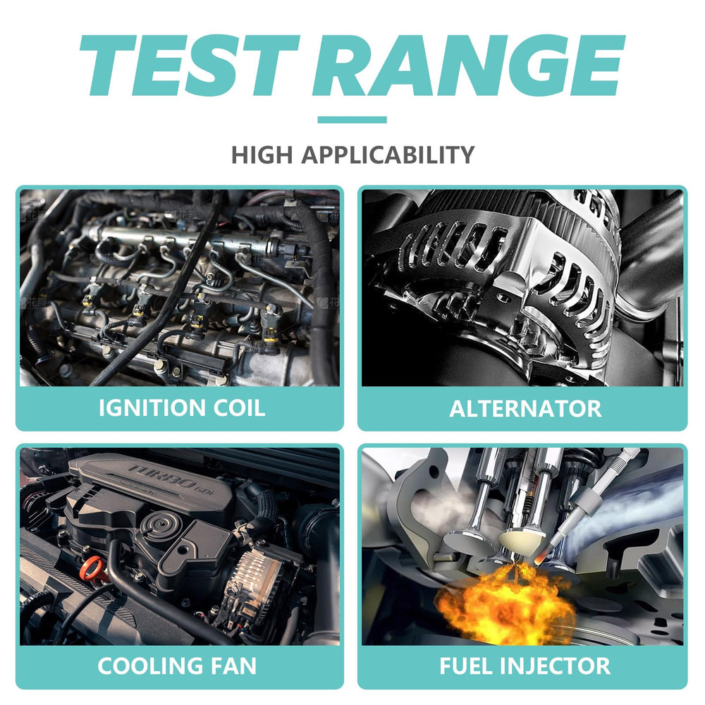 TesterOn audible beeper and LED indicators simplify diagnosis for technicians