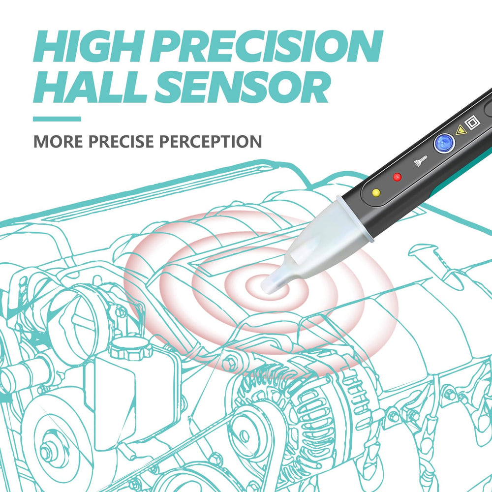 TesterOn non-contact diagnosis sensor enables safe engine signal analysis
