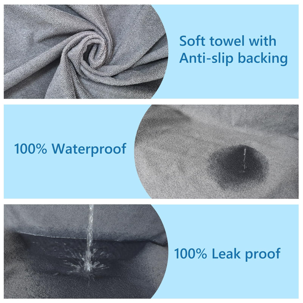 Teuaktty large-size cover provides full coverage from headrest to seat.