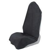 Teuaktty towel car seat cover on a sedan front seat protects against sweat and moisture