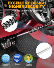 Tevlaphee lock compact storage ready for discreet home or trunk use.