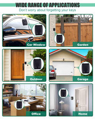 Tevlaphee removable metal hook enables flexible placement options.