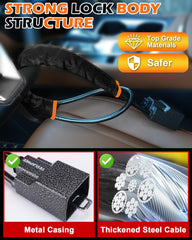 Three keys included for convenient backup access.