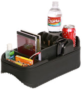 Texas Saddlebags Clutter Catcher front view shows accessible storage for daily gear.
