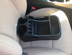 Texas Saddlebags Clutter Catcher tissue holder keeps napkins within reach.