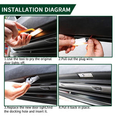 TFSOTLY door-open illumination provides guiding light for easy entry.