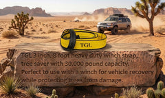 TGL tree saver strap aids storm cleanup and tree removal