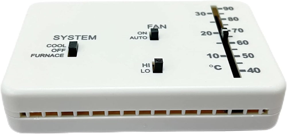 That one XZHJJF RV Thermostat front view for precise climate control on the go.