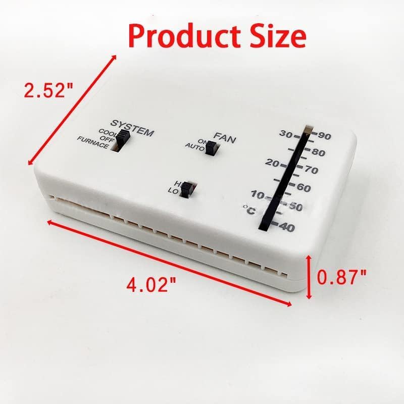 That one XZHJJF RV Thermostat inside view shows compact design for RV panels.